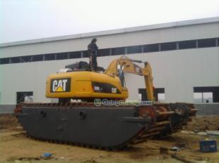 小型水陆两用挖掘机租赁服务 联系方式13593813102